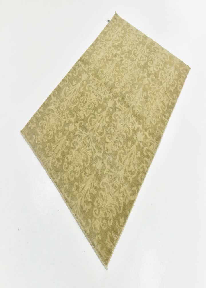 4' x 5' 9 Hand Knotted Over-Dyed Ziegler Rug