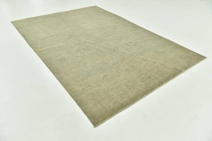 Detail image of 6' 2 x 9' Hand Knotted Over-Dyed Ziegler Rug