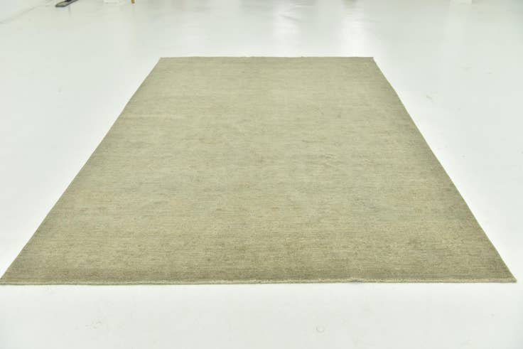 Detail image of 6' 2 x 9' Hand Knotted Over-Dyed Ziegler Rug
