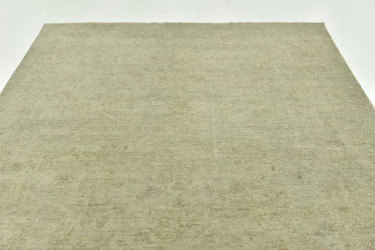 Detail image of 6' 2 x 9' Hand Knotted Over-Dyed Ziegler Rug