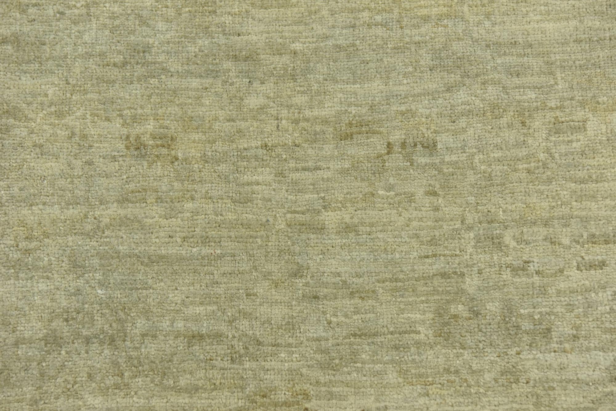 6' 2 x 9' Hand Knotted Over-Dyed Ziegler Rug