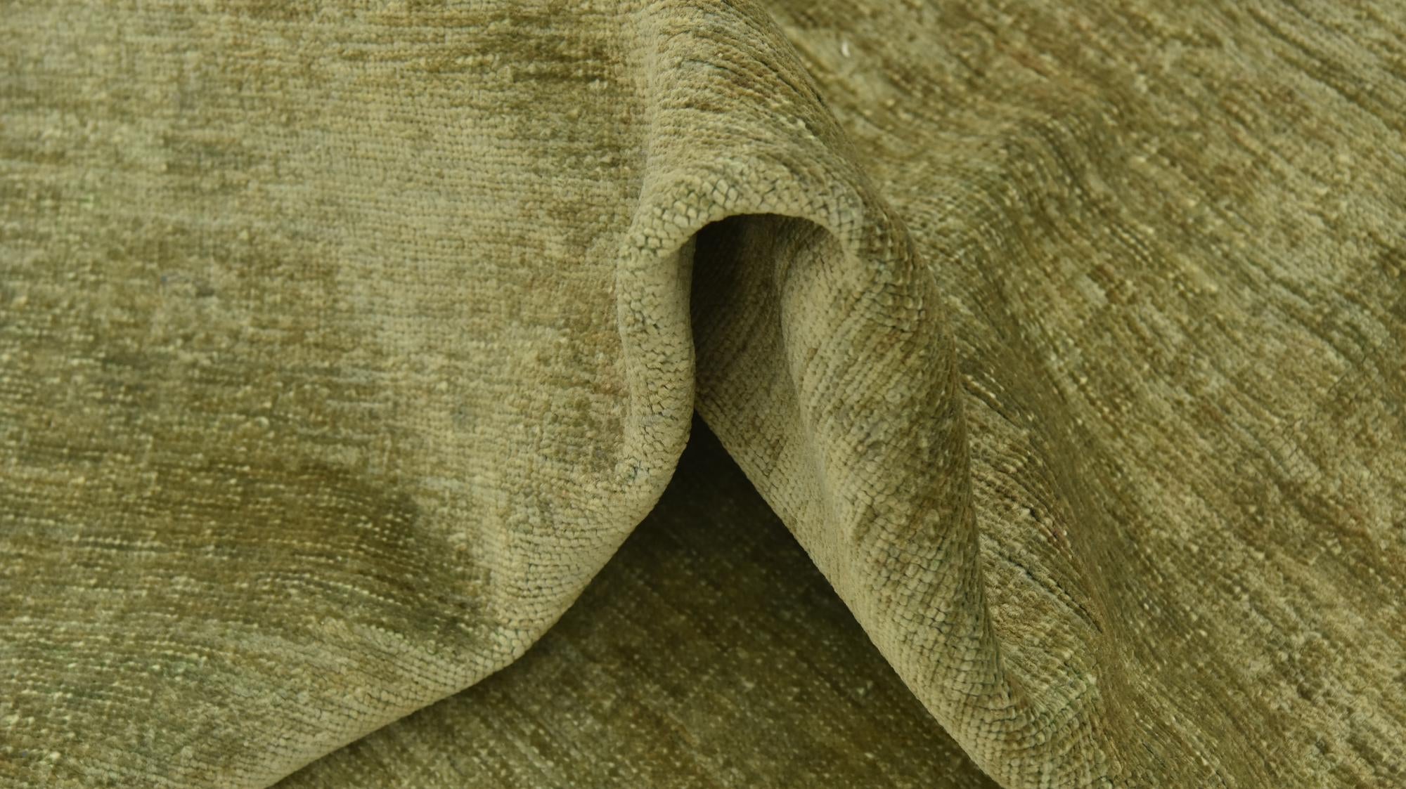 5' 7 x 7' 6 Hand Knotted Over-Dyed Ziegler Rug