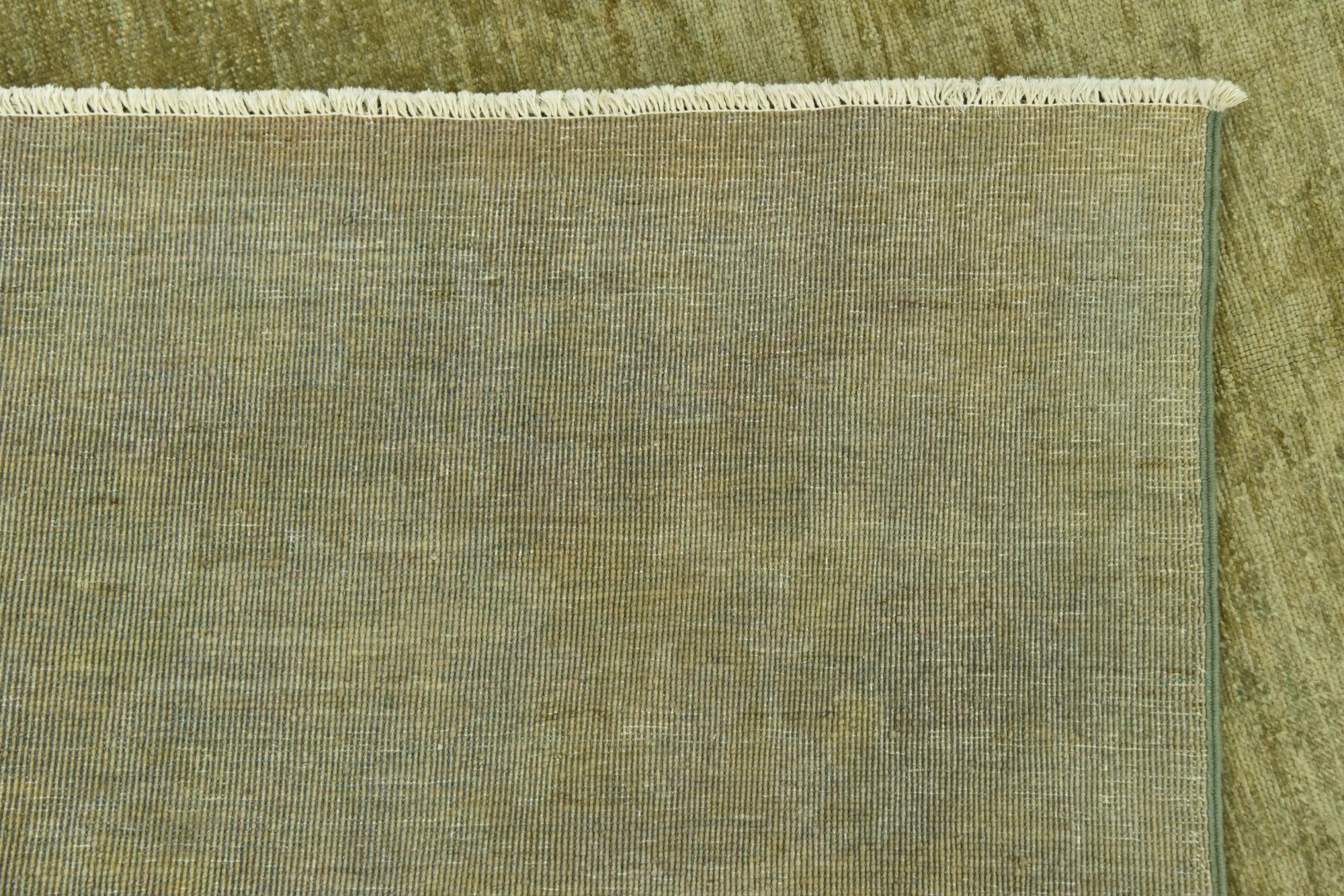 5' 7 x 7' 6 Hand Knotted Over-Dyed Ziegler Rug
