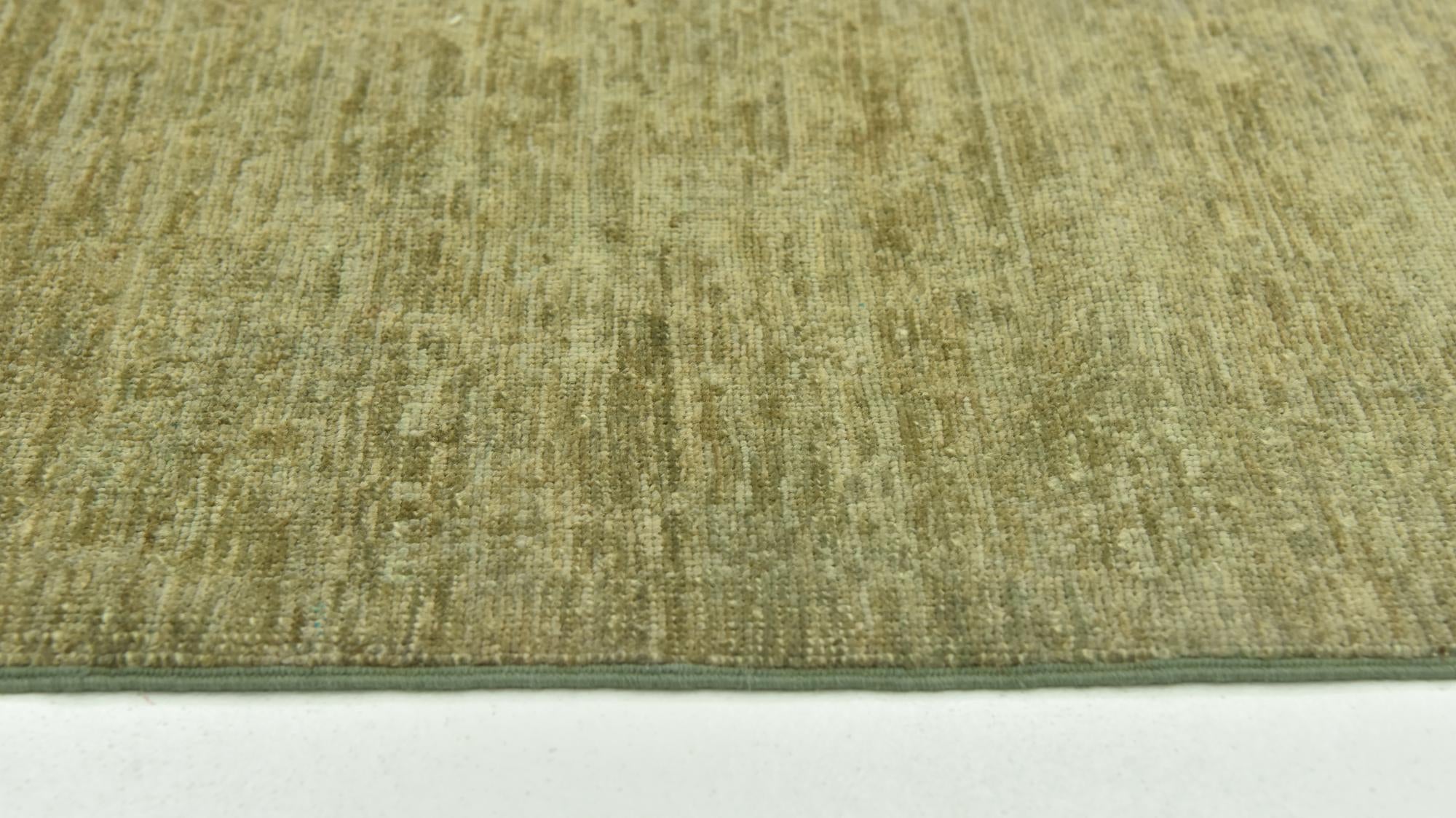 5' 7 x 7' 6 Hand Knotted Over-Dyed Ziegler Rug