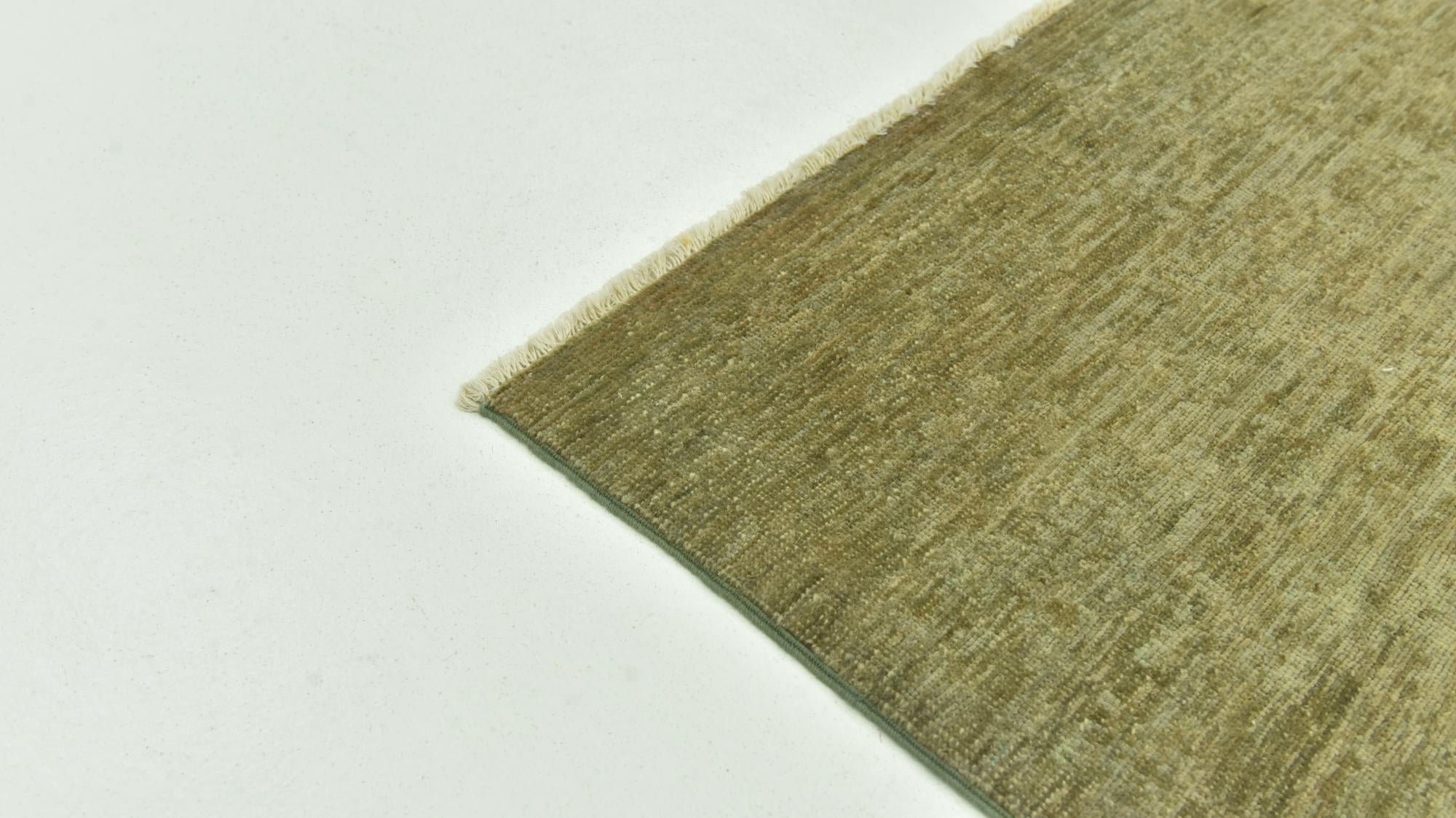 5' 7 x 7' 6 Hand Knotted Over-Dyed Ziegler Rug