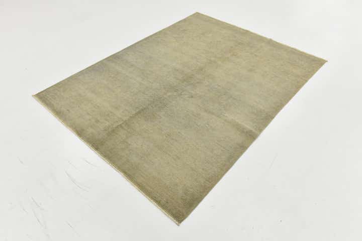 4' 8 x 6' 2 Hand Knotted Over-Dyed Ziegler Rug
