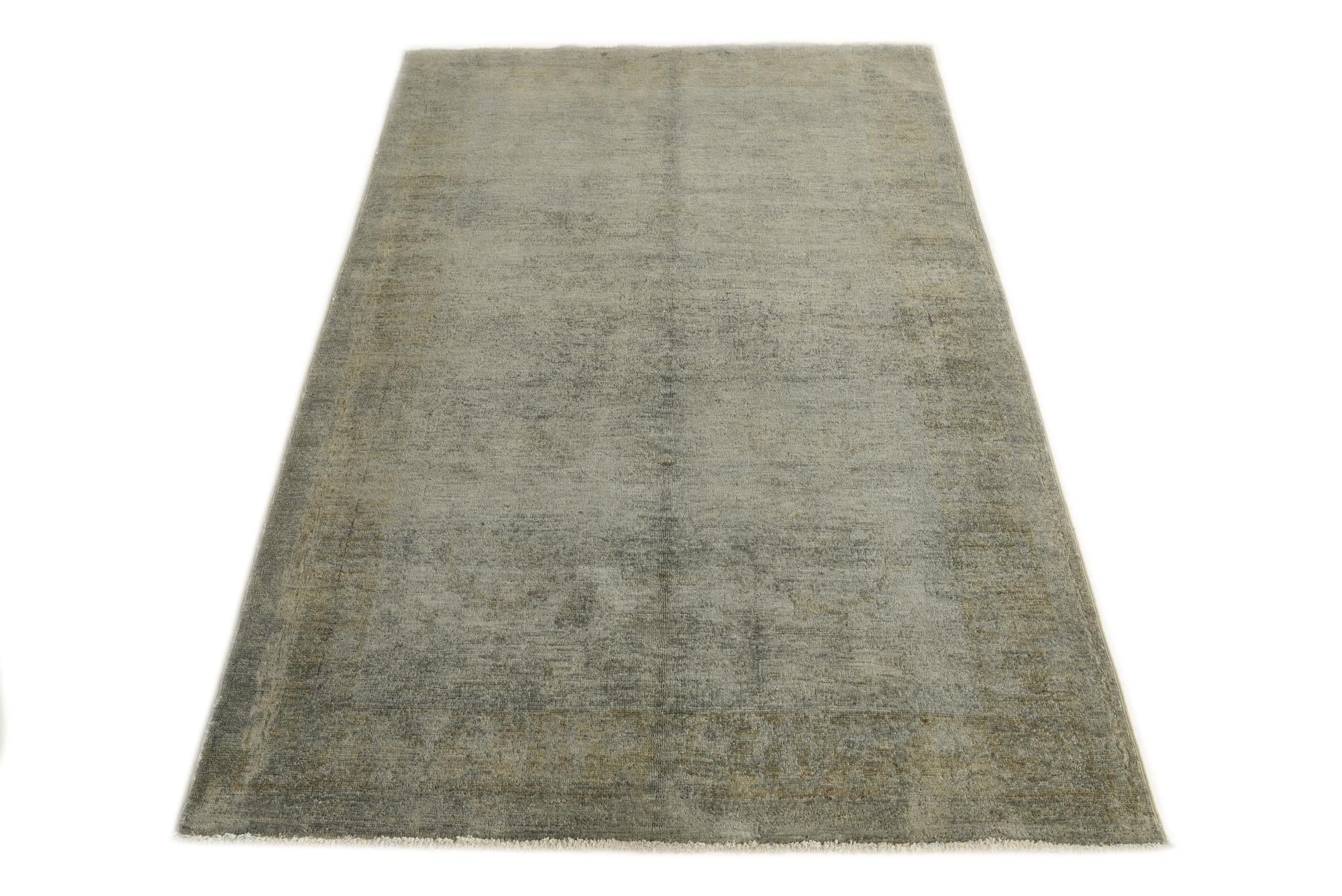 4' x 6' 3 Hand Knotted Over-Dyed Ziegler Rug