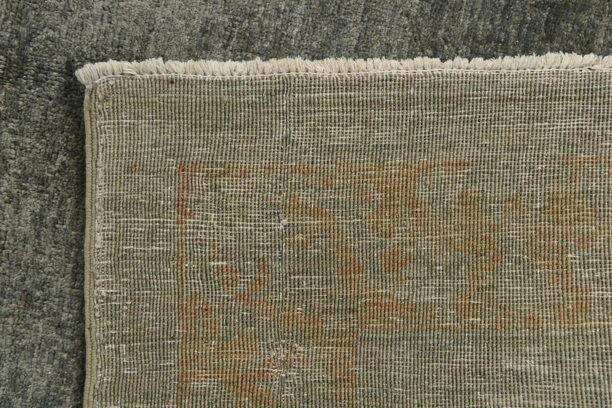 4' x 6' 3 Hand Knotted Over-Dyed Ziegler Rug