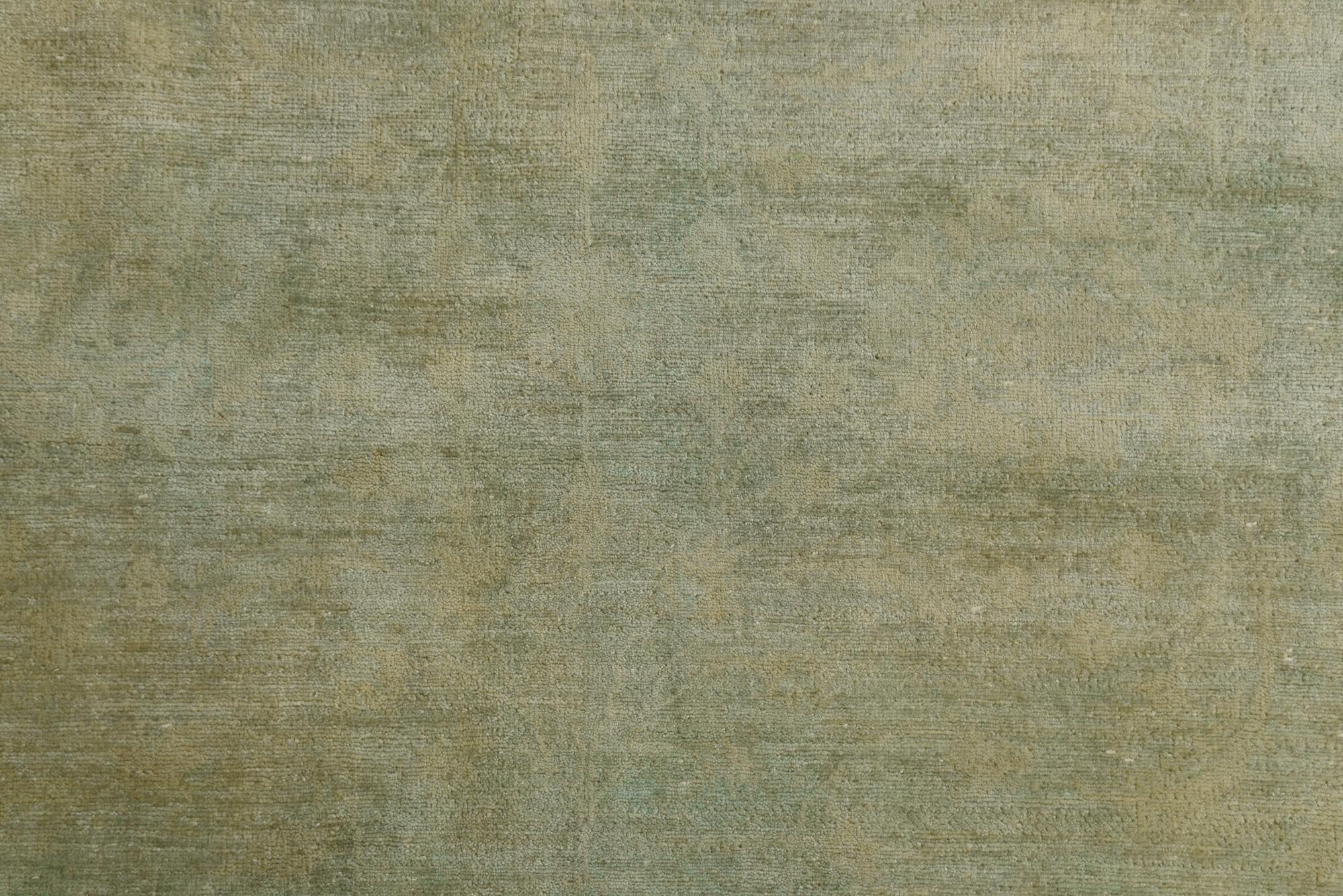 5' 10 x 8' 8 Hand Knotted Over-Dyed Ziegler Rug