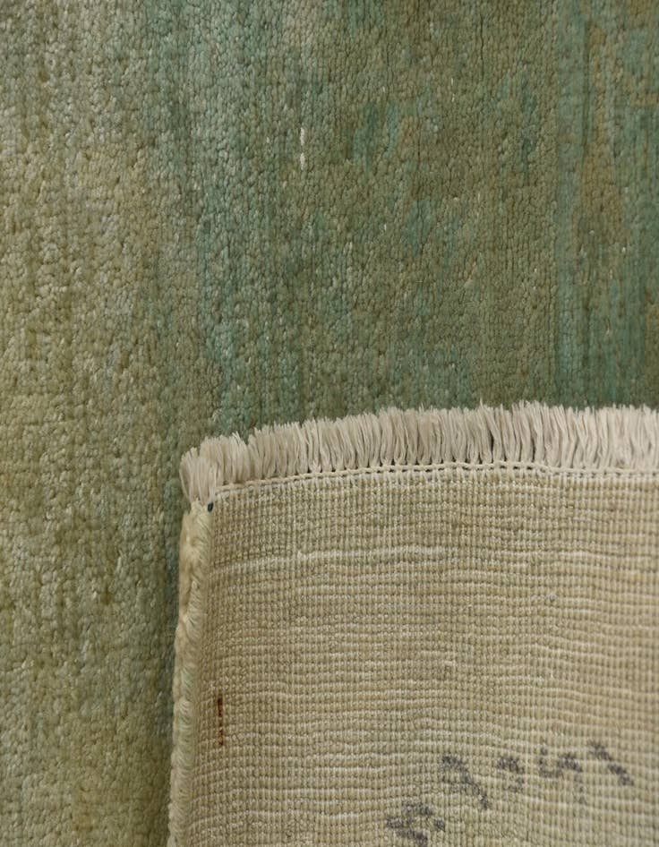 Detail image of 5' 10 x 8' 8  Hand Knotted Over-Dyed Ziegler Rug