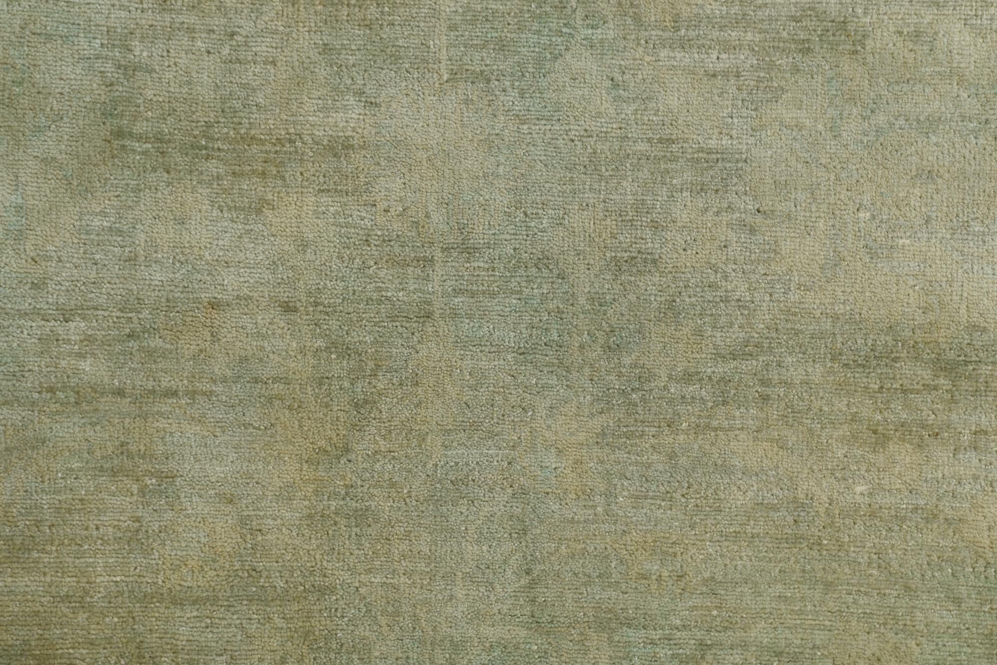 5' 10 x 8' 8 Hand Knotted Over-Dyed Ziegler Rug