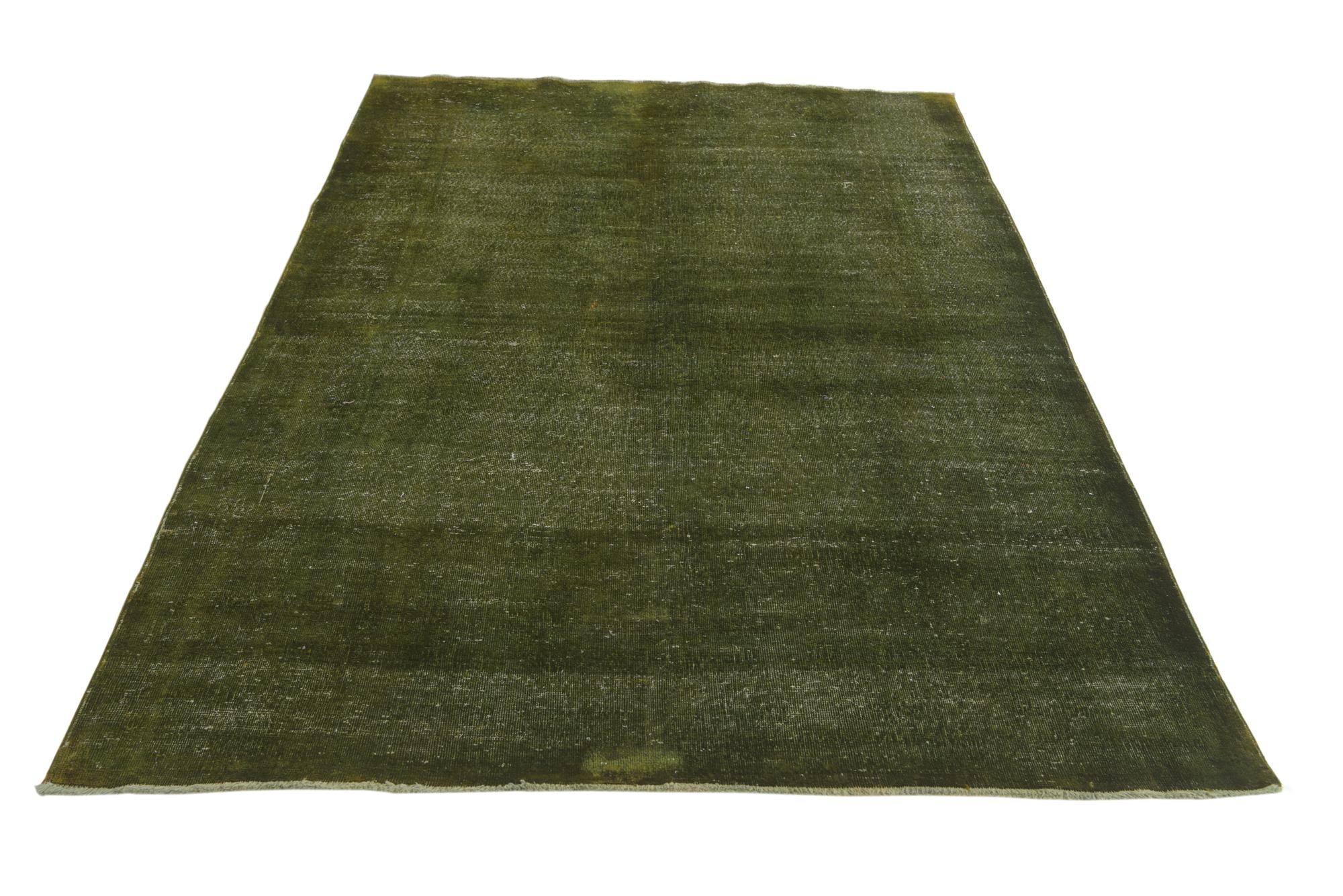 5' 7 x 8' 2 Hand Knotted Over-Dyed Ziegler Rug