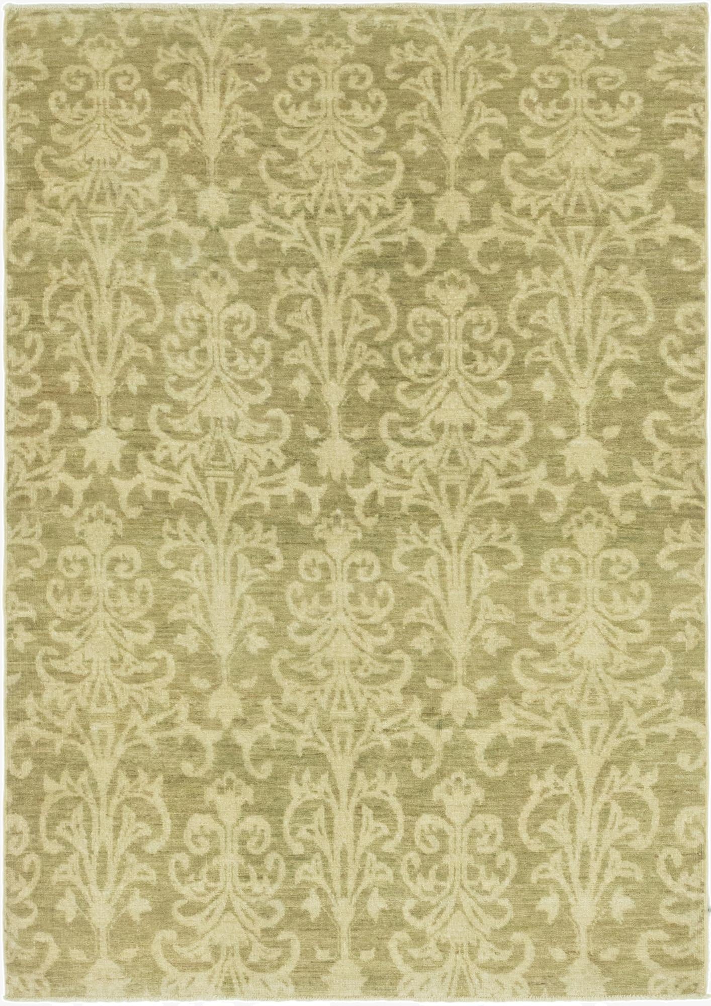 122cm x 175cm  Hand Knotted Over-Dyed Ziegler Rug