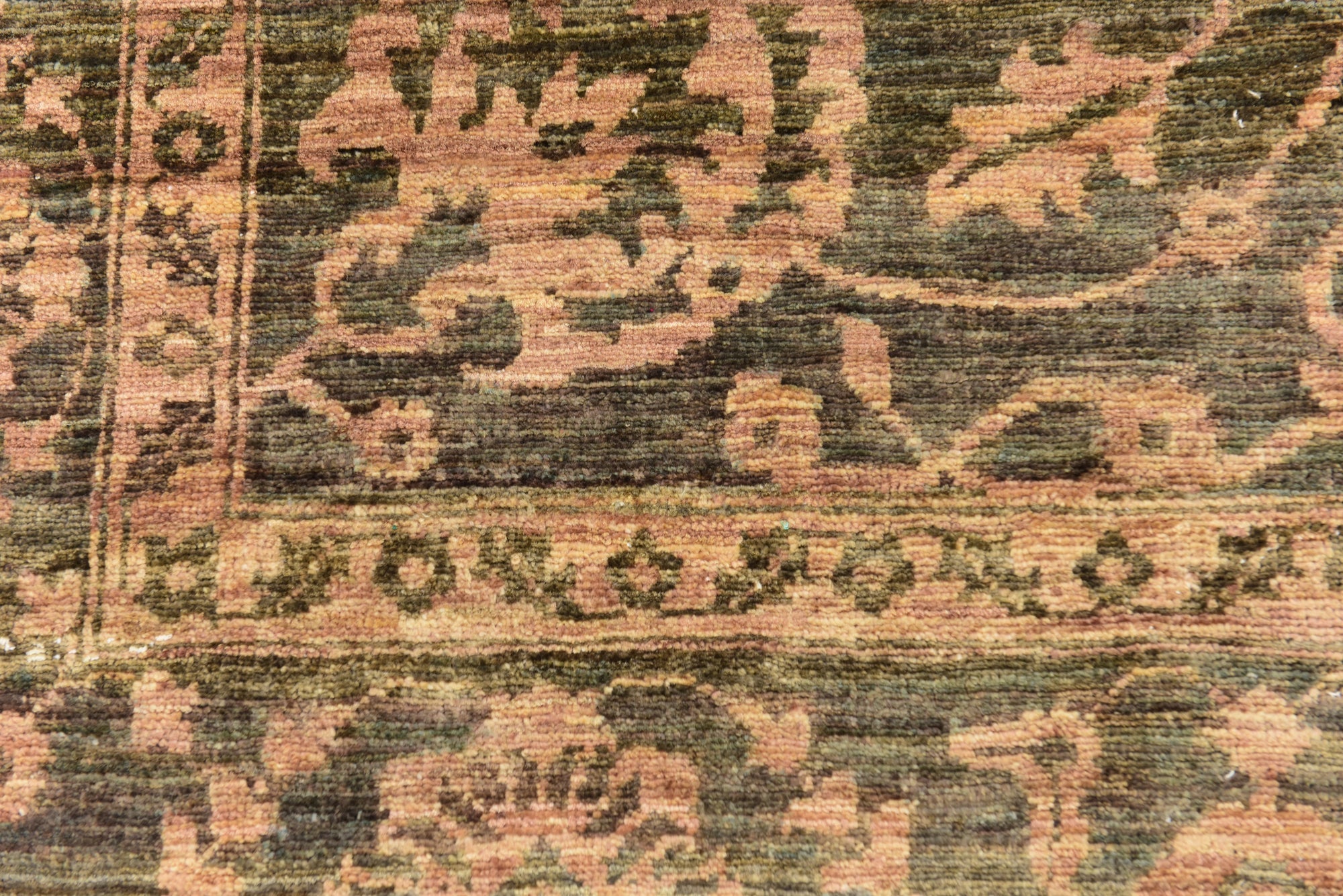 6' 6 x 10' Hand Knotted Peshawar Ziegler Rug