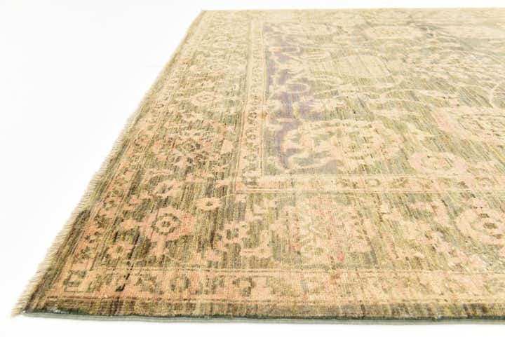 6' 6 x 10' Hand Knotted Peshawar Ziegler Rug