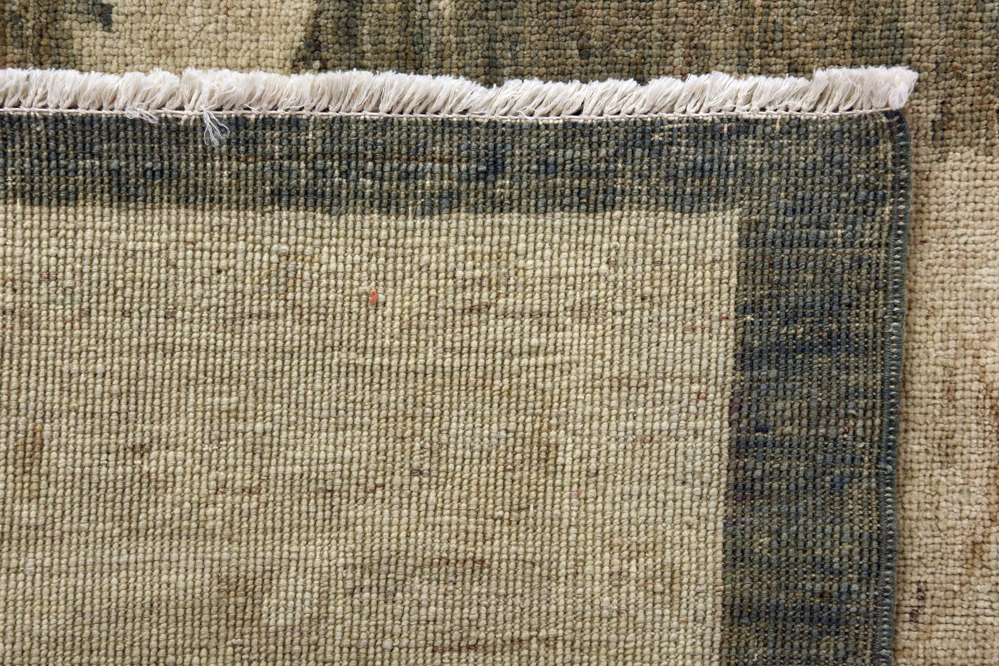11' 10 x 14' 10 Hand Knotted Peshawar Ziegler Rug