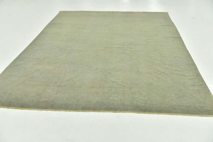 7' 10 x 9' 7 Hand Knotted Peshawar Ziegler Wool Rug