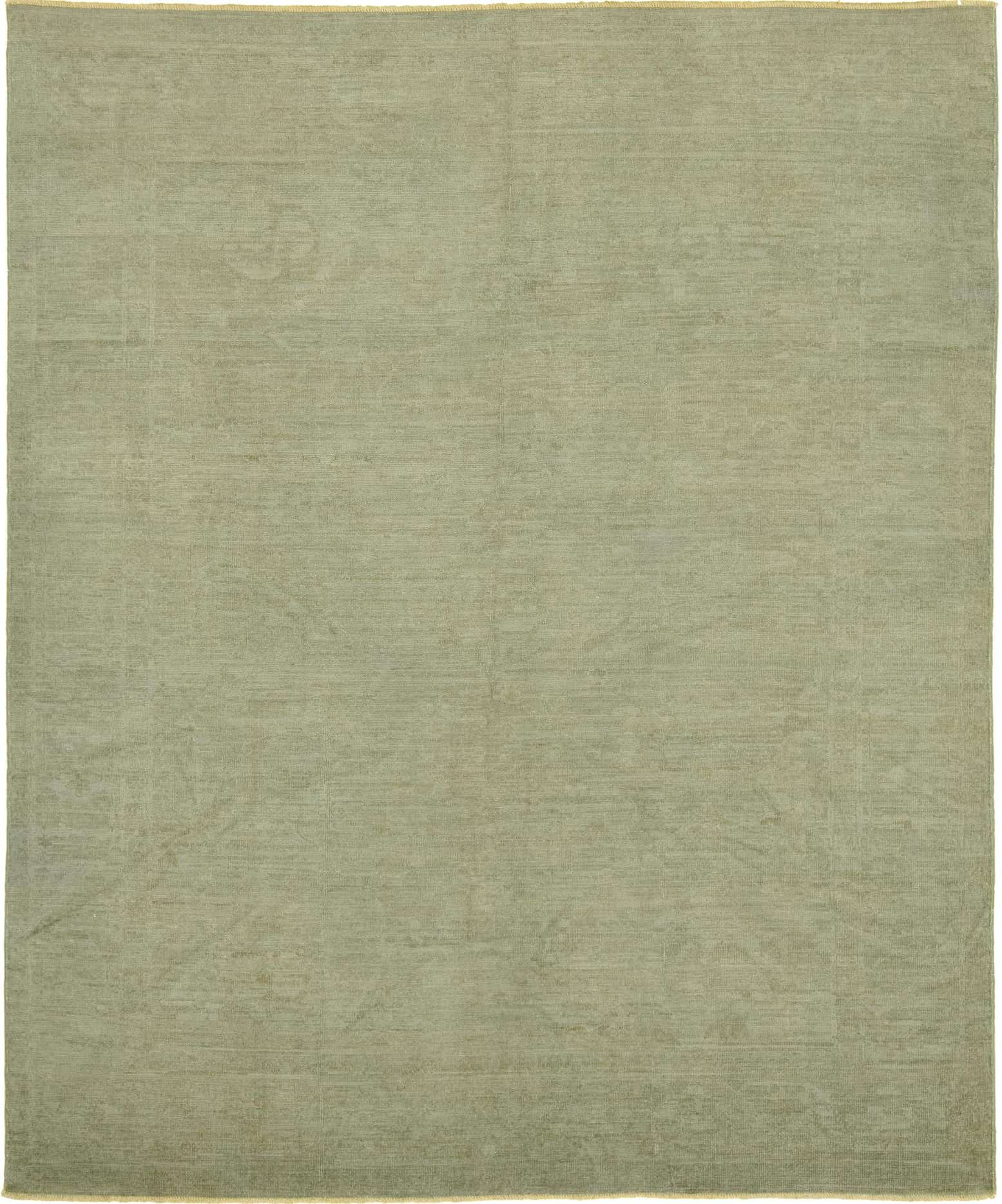 7' 10 x 9' 7 Hand Knotted Peshawar Ziegler Wool Rug