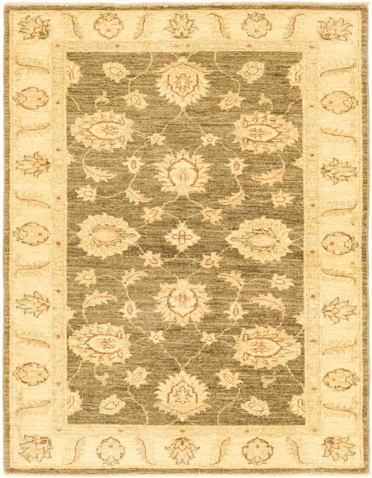 Detail image of 3' x 4' 10 Hand Knotted Peshawar Ziegler Rug