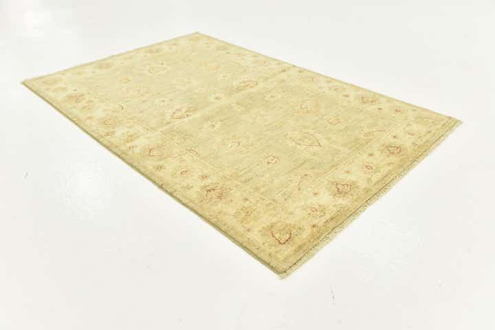 3' 3 x 5' Hand Knotted Peshawar Ziegler Rug