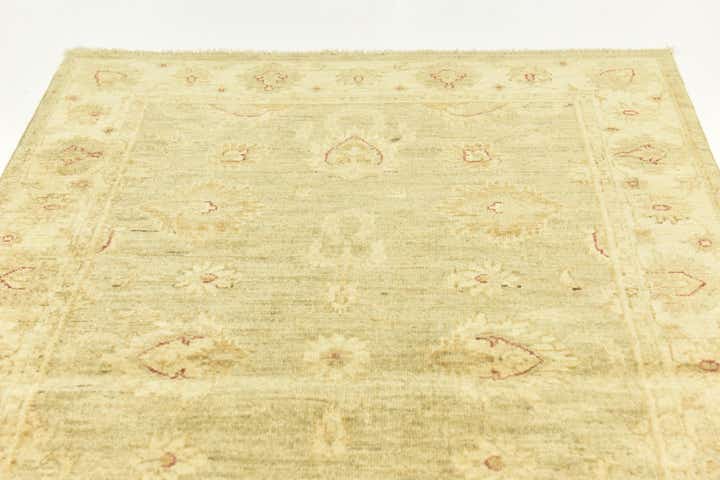 3' 3 x 5' Hand Knotted Peshawar Ziegler Rug