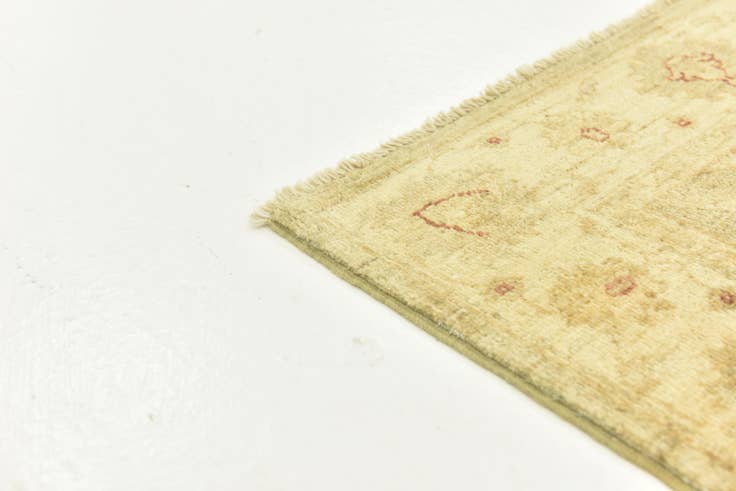 Detail image of 3' 3 x 5' Hand Knotted Peshawar Ziegler Rug