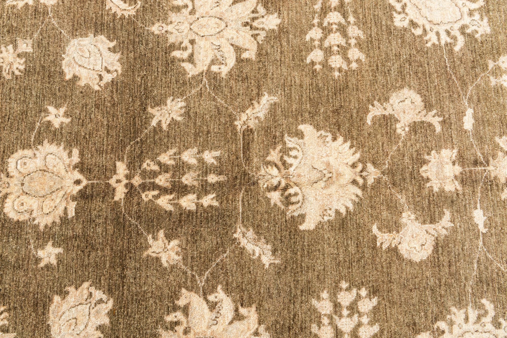 5' 8 x 8' 2 Hand Knotted Peshawar Ziegler Oriental Rug