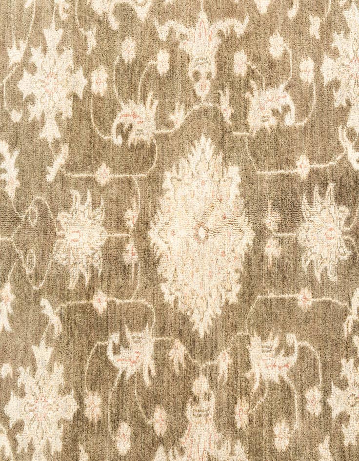 Detail image of 5' 6 x 8'  Hand Knotted Peshawar Ziegler Oriental Rug