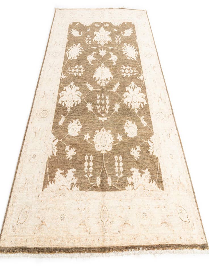 Detail image of 5' 5 x 8' 3  Hand Knotted Peshawar Ziegler Oriental Rug