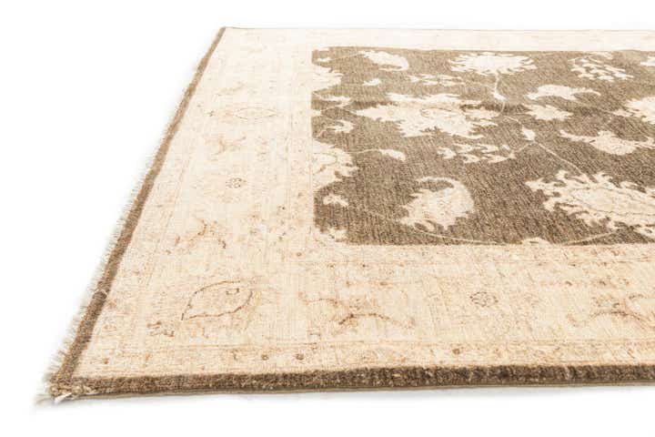 5' 5 x 8' 3 Hand Knotted Peshawar Ziegler Oriental Rug