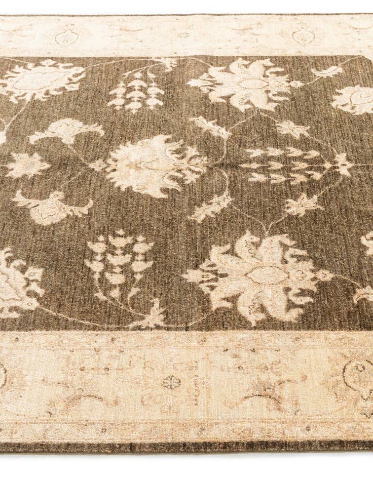 Detail image of 5' 5 x 8' 3  Hand Knotted Peshawar Ziegler Oriental Rug