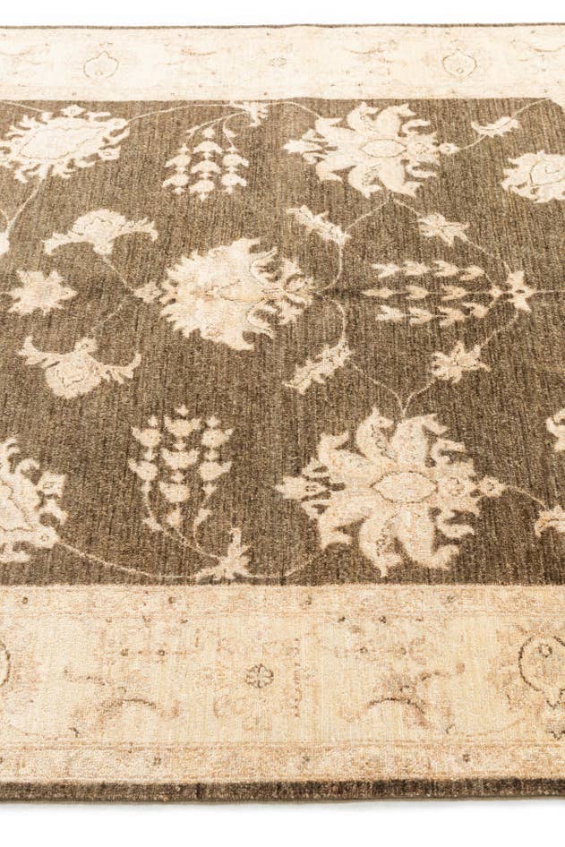 Detail image of 5' 5 x 8' 3 Hand Knotted Peshawar Ziegler Oriental Rug