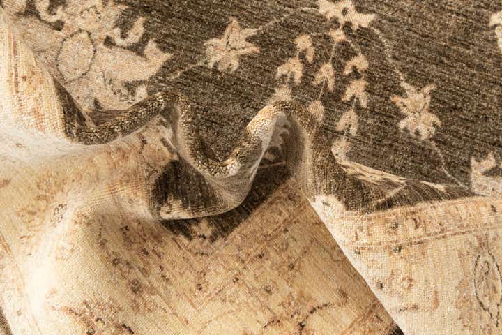 5' 5 x 8' 3 Hand Knotted Peshawar Ziegler Oriental Rug