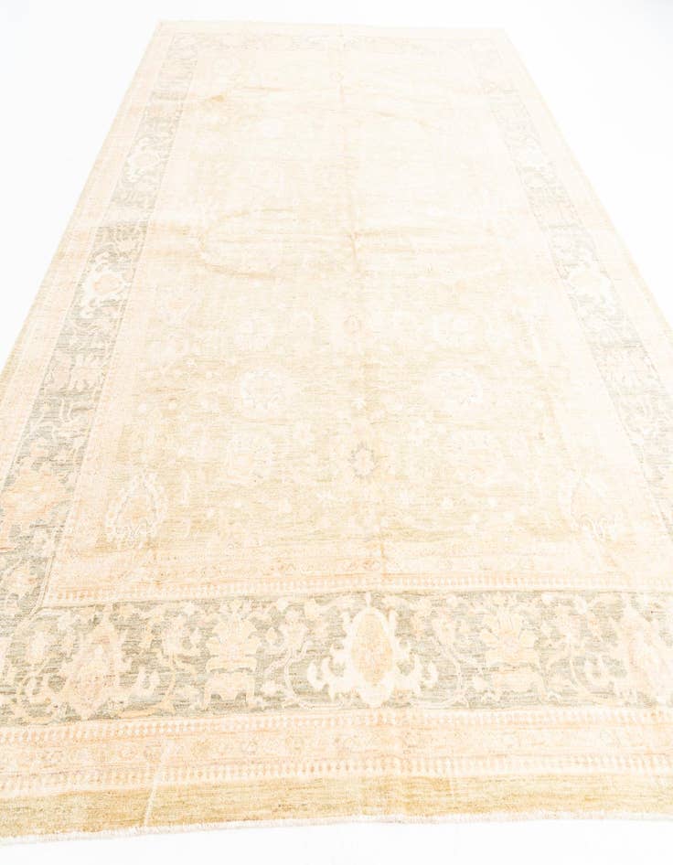 Detail image of 10' x 13'  Hand Knotted Peshawar Ziegler Oriental Rug