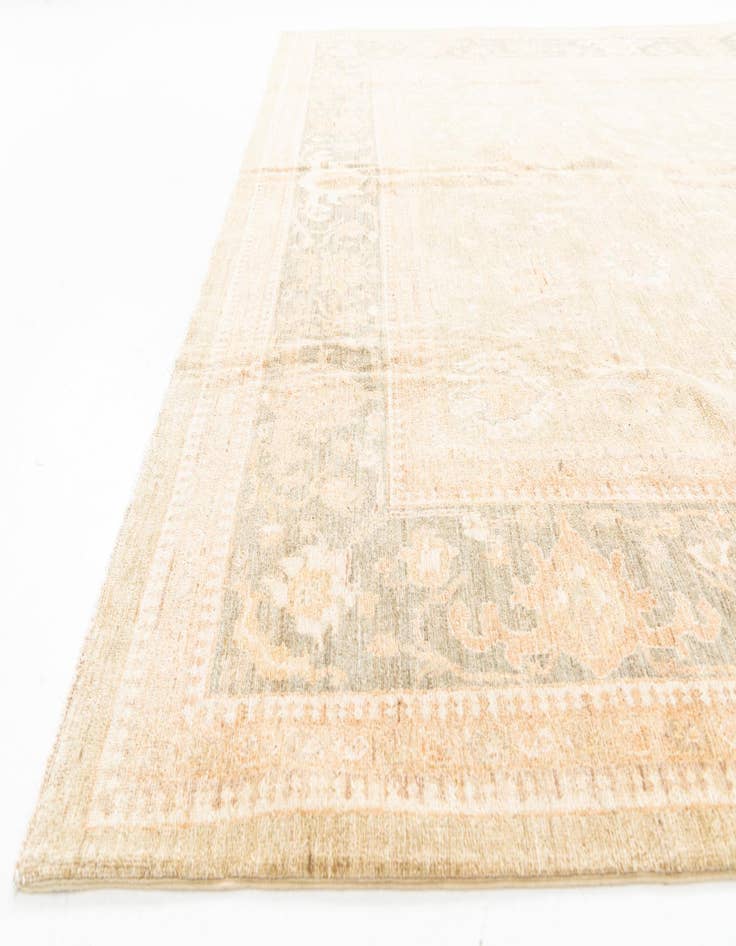 Detail image of 10' x 13'  Hand Knotted Peshawar Ziegler Oriental Rug