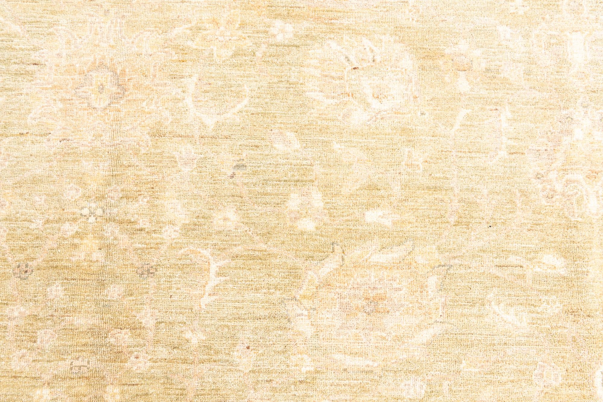 10' x 13' Hand Knotted Peshawar Ziegler Oriental Rug