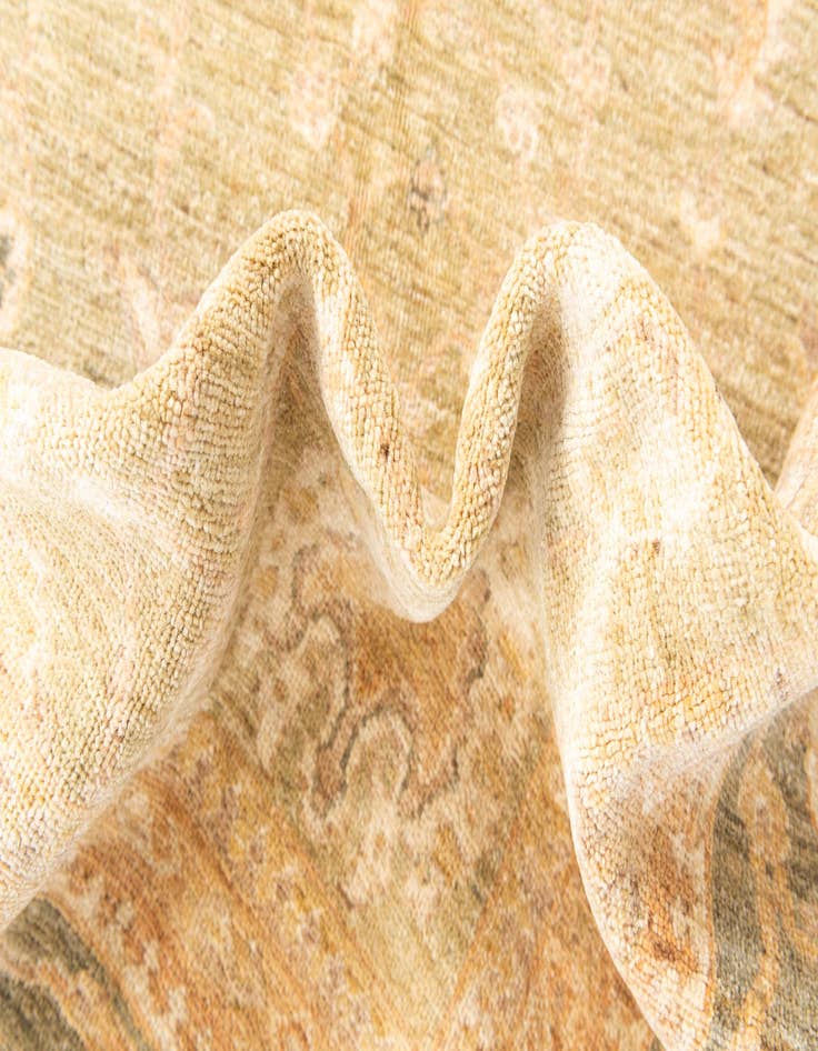 Detail image of 10' x 13'  Hand Knotted Peshawar Ziegler Oriental Rug