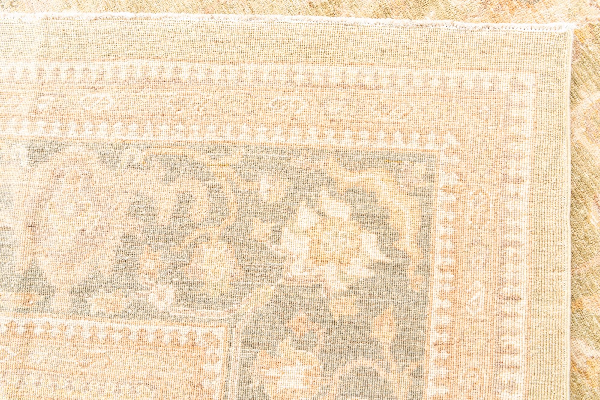 10' x 13' Hand Knotted Peshawar Ziegler Oriental Rug