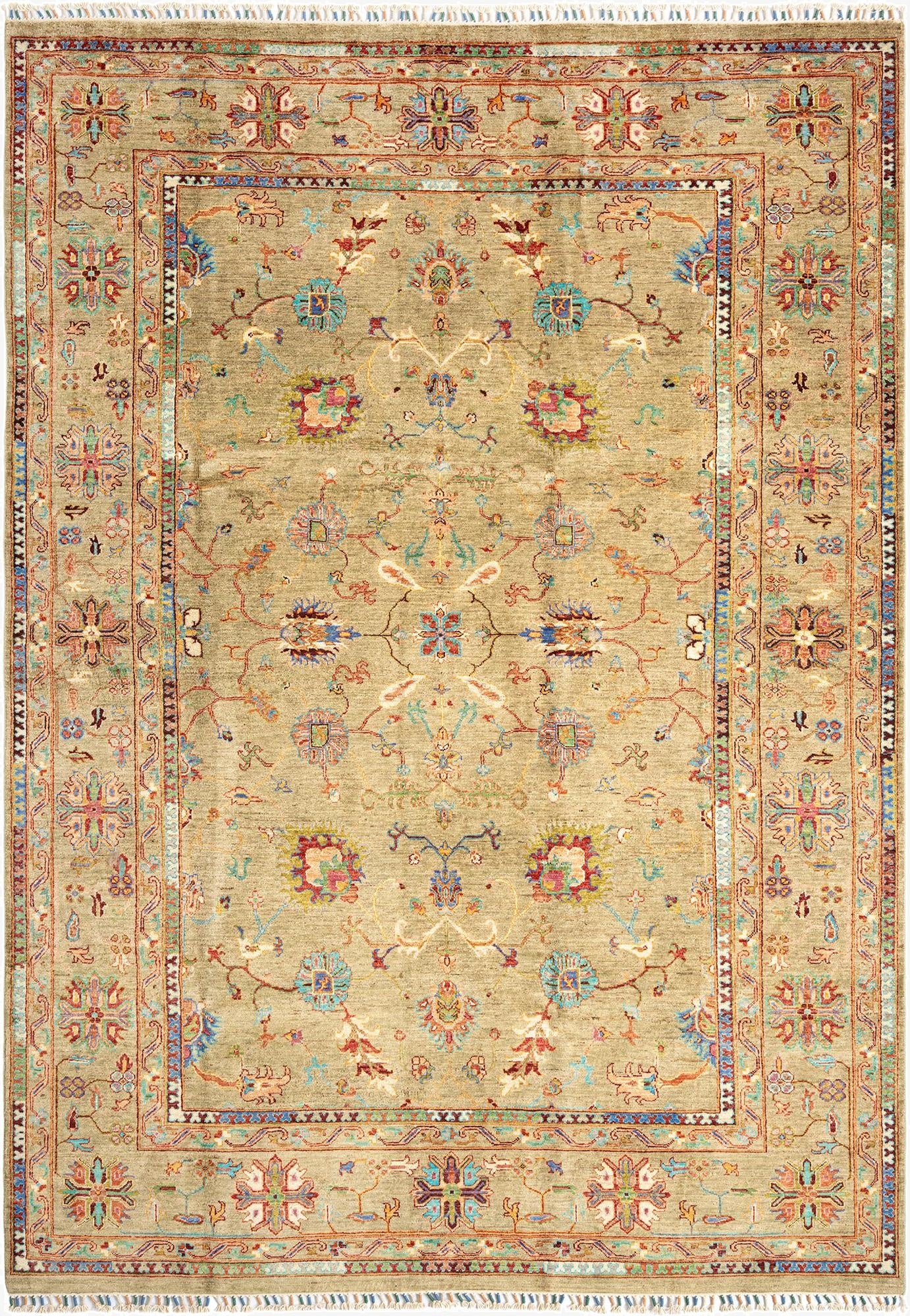 6' 9 x 9' 9 Rubin Ziegler Wool Rug