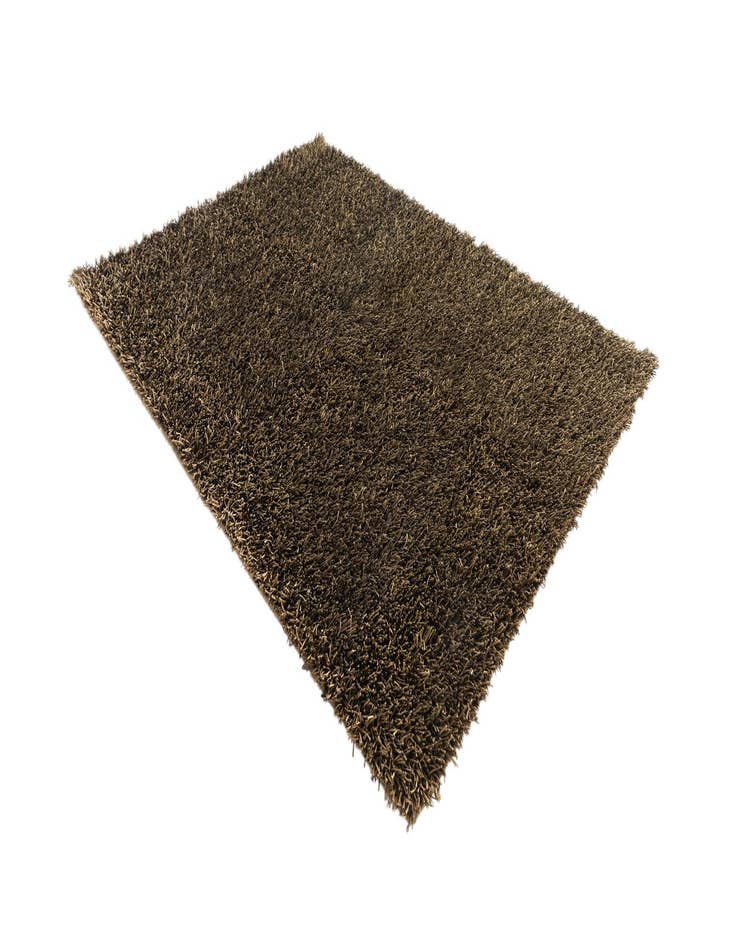 Detail image of 5' x 6' 10 Hand Knotted Solid Shag Oriental Rug