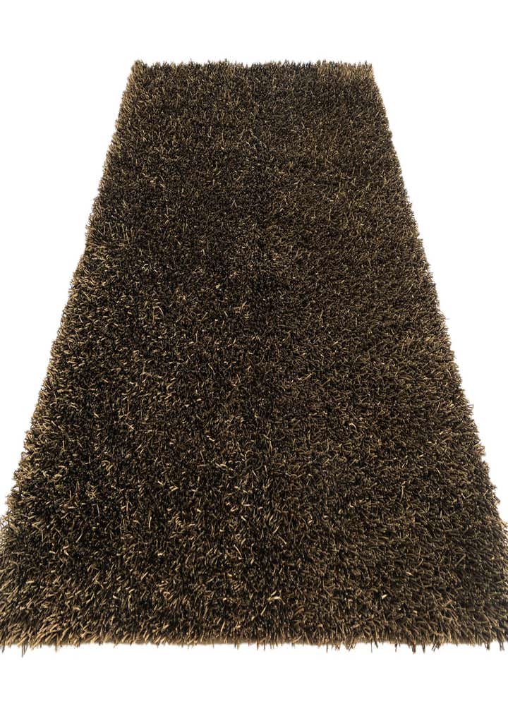 5' x 6' 10 Hand Knotted Solid Shag Oriental Rug