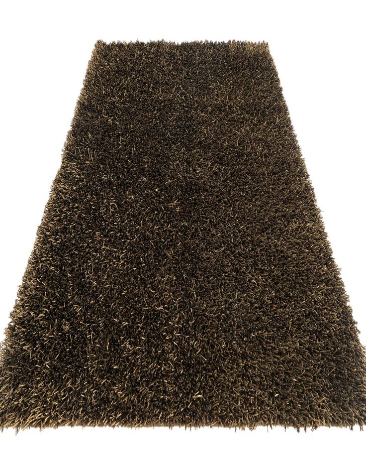 Detail image of 5' x 6' 10 Hand Knotted Solid Shag Oriental Rug