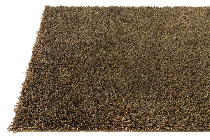 5' x 6' 10 Hand Knotted Solid Shag Oriental Rug