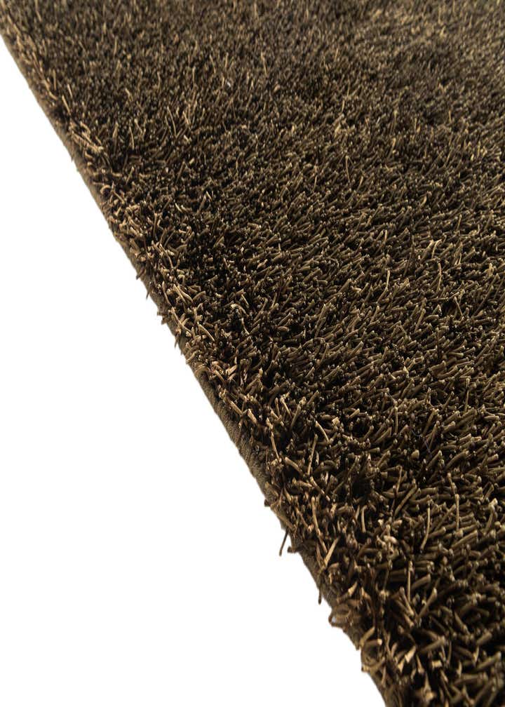 5' x 6' 10 Hand Knotted Solid Shag Oriental Rug