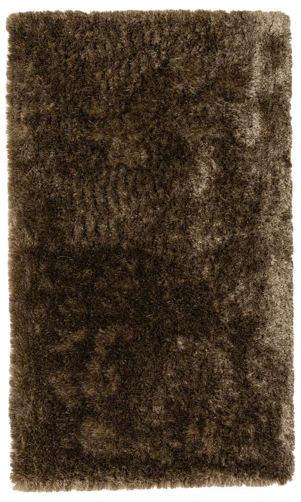3' 4 x 5' 6 Solid Shag Rug