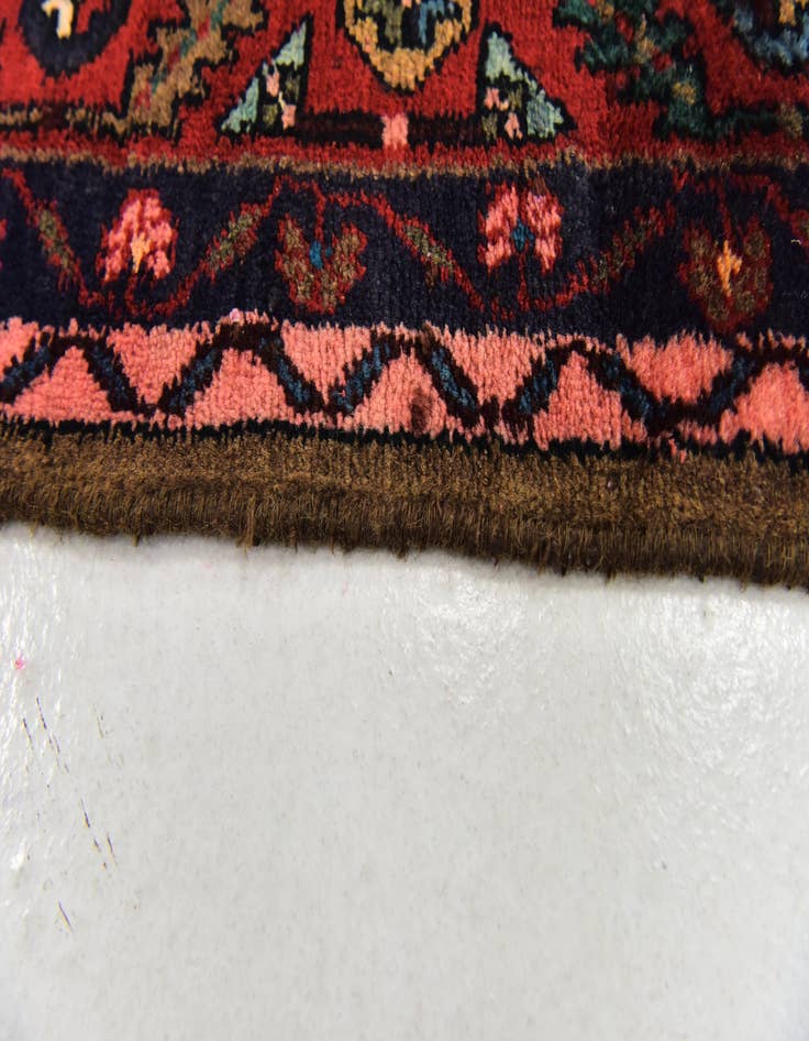 Detail image of 5' x 9' 6 Hand Knotted Songhor Persian Wool Rug