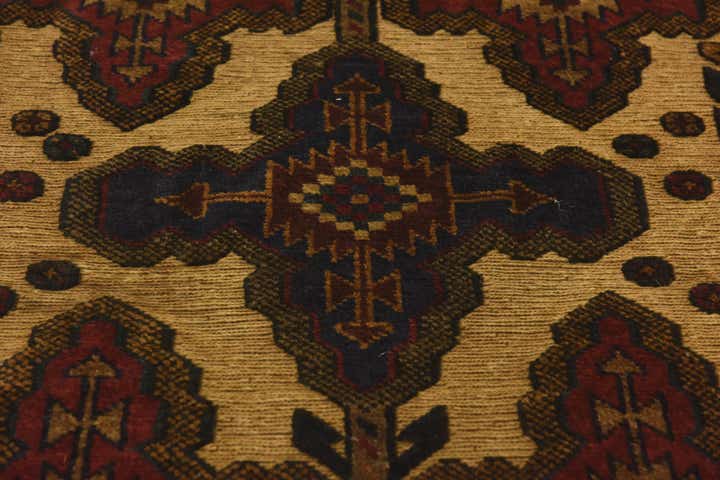2' 8 x 4' 5 Hand Knotted Sumak Wool Rug