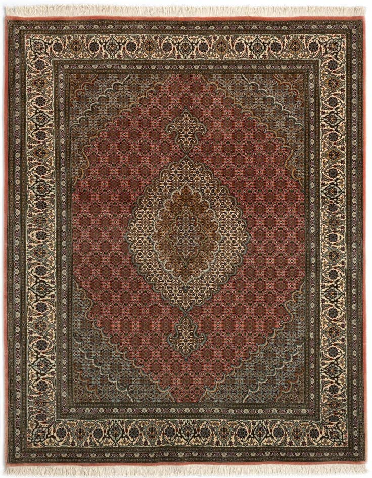 Detail image of 5' 1 x 6' 11 Tabriz Mahi Wool Rug