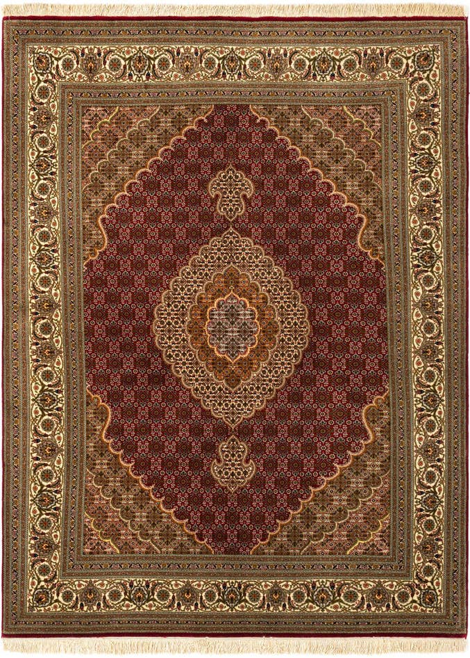 Detail image of 5' x 6' 9 Tabriz Mahi Rug