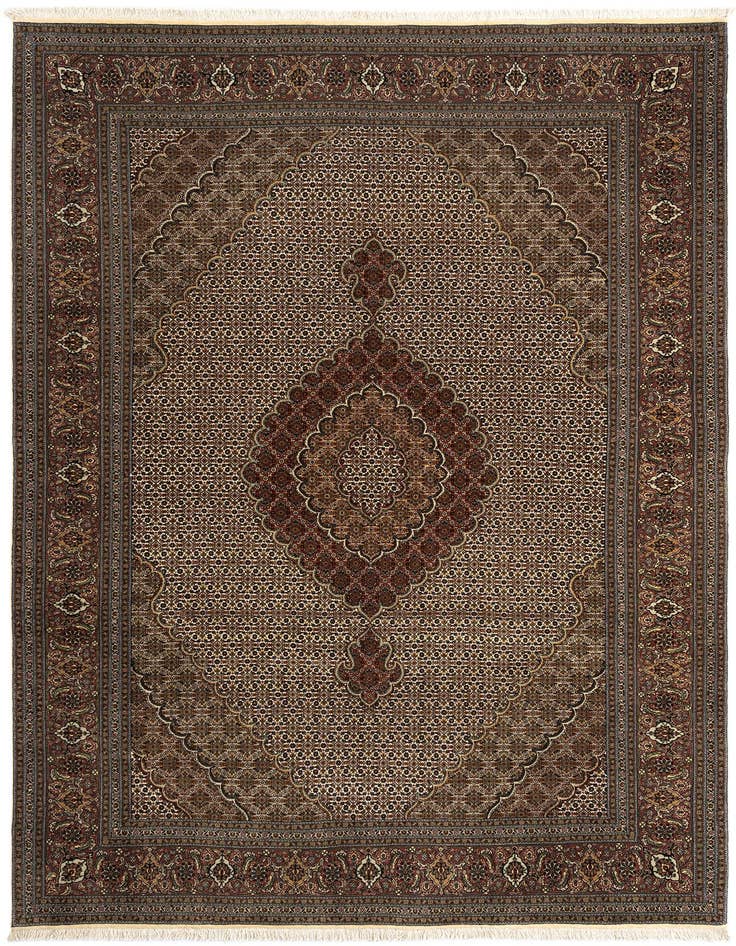 Detail image of 6' 9 x 9' 11 Tabriz Mahi Rug